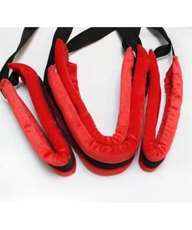 Swing de style familial confortable et durable double couche rouge peut tre accroch derri re la porte - Buy Online on GoSupps.com