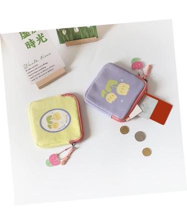 Healeved 8 STK Cotton Storage Bags for Women's Hygiene & Bandage Organizer - Multifunctional Tampon Holder & Money Exchange Tote - Color-Sorted 15.5x15.5cm - Perfect for Students & Bed Linen - Buy Online on GoSupps.com