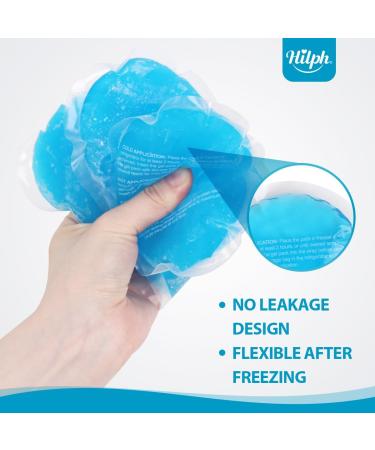 Buy Hilph K hlpads Reusable Gel | Multifunctional Heat & Cold Therapy Packs for Sports Injuries | Velcro Fasteners | Perfect for Wrist Knee & Ankle Large & Small Sizes - Buy Online on GoSupps.com