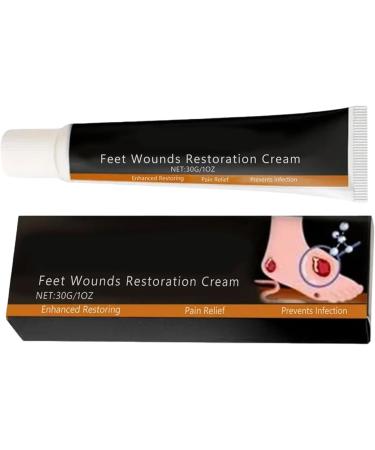 Foot Cream Soothing Natural Moisturizing 30gCracked Heels Repair Lotion For Daily Use Women Men Adults Athletes Cracked Sensitive Heels - Buy Online on GoSupps.com