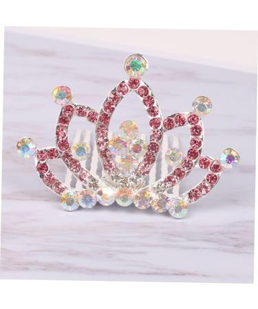 Angoily Crown Hair Comb Hair Accessories Toddler Crowns and Tiaras Girls Tiara Rhinestone for Girls Diamond Headpiece Crystal Headpiece Tiara for Girls Hairpin Child Rhinestones Headgear - Buy Online on GoSupps.com