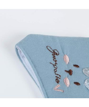 Yliquor Cute Print Face Mask Reusable Children Outdoor Washable Embroidery Warm Protection Facial Cotton Covering Breathable Seamless (1 pc Blue) - Buy Online on GoSupps.com