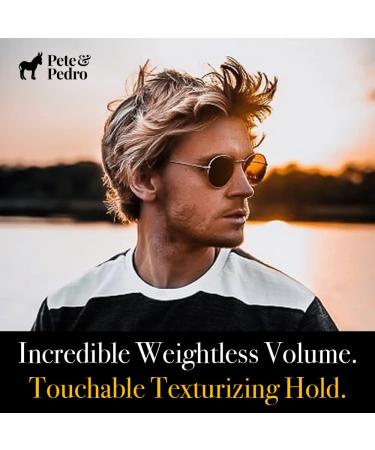 Pete & Pedro SALT - Natural Sea Salt Spray for Instant Thickness, Volume, Texture, and Light Hold | Shark Tank Featured | 8.5 oz - Men & Women - Buy Online on GoSupps.com