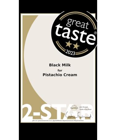 Black Milk Pistachio Cream Spread for Catering 3kg - Gluten Free - Single - Extra Large Tub - Buy Online on GoSupps.com