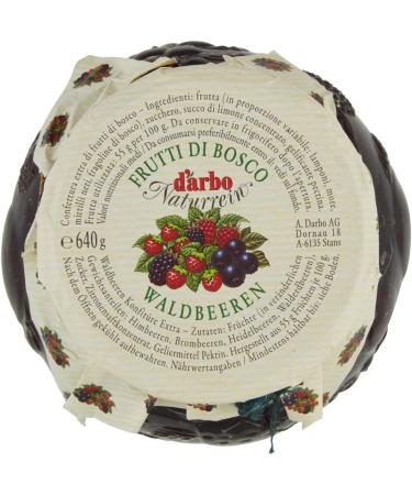  Italian Gourmet E.R. Darbo Wild Berry Jam D'arbo Natural Jam 640g + Italian Gourmet Pulp 400g Set of 3 - Buy Online on GoSupps.com