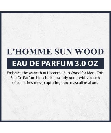 L'homme Sun Wood For Men By Lorientale Fragrances Eau De Parfum 3.0 oz - Buy Online on GoSupps.com