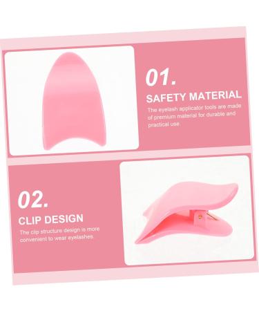 Shop Minkissy 4pcs False Eyelash Kit - Eyelash Applicator Tweezers & Mascara Shield Tool | International Shipping - Buy Online on GoSupps.com