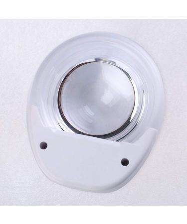 Portable Magnifiers Handheld Mini Double Lens Great for Reading Books Maps Documents More Home and Office Illuminated Magnifying Glass White 10x Made in China - Buy Online on GoSupps.com