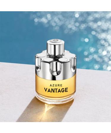 Azure Vantage Cologne for Men Masculine Scent Men's Perfume Daily Used Eau de Toilette 100ML Azure Vantage 3.4 Fl Oz (Pack of 1) - Buy Online on GoSupps.com