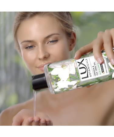 Lux Botanicals Refresh body wash made with 94% ingredients of natural origin Daily Shower Gel for naturally fresh and radiant skin 3x 500 ml (Freesia & Tea Tree Oil) - Buy Online on GoSupps.com