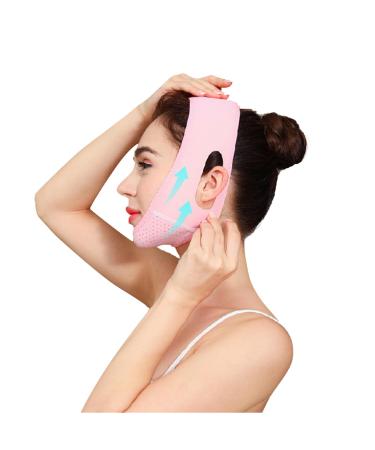 Yumo Reusable Face Strap V Line Mask Double Chin Reducer Chin Up Patch Chin Strap V Shaped Belt V Shaped Face Mask for Sagging