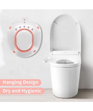 Sitz Bath Kit for Hemorrhoids and Postpartum Care - Perineum Soaking Treatment for Anal Inflammation - Pink Fixed Flusher - Buy Online on GoSupps.com