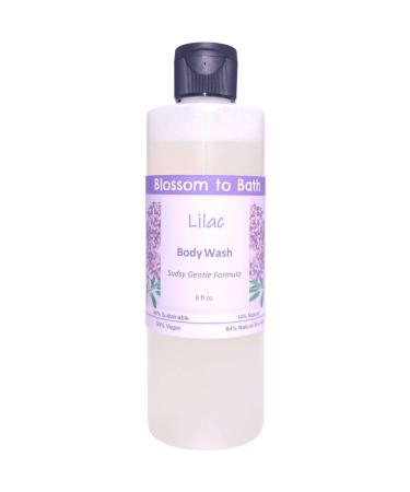 Blossom to Bath Lilac Body Wash (8 Ounce) - Phthalate Free Fragrance - Cleans And Refreshes Skin with a Fresh Blooming Scent Lilac 8 Fl Oz (Pack of 1)