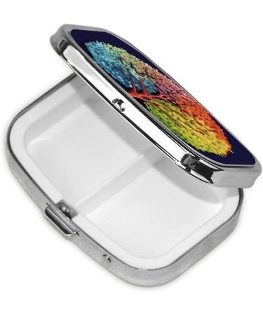 Four Season Tree Small Pill Case - Cute Travel Pill Organizer & Purse Pill Box - Ideal for Pocket & Gifts - Buy Online on GoSupps.com