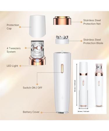 HeroEpilator Facial Hair Removal HeroEpilator 2024 New Facial Hair Removal for Women Facial Epilator Epilators Hair Removal for Women Hair Removal Epilators Rechargeable Hair Removal Devices 2*pcs - Buy Online on GoSupps.com