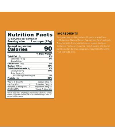 Nuzest Protein Plus Vanilla - Gut Health Digestion & Immune Support | 8.8oz (250g) | Vitamins & Minerals for Vibrant Insides - Buy Online on GoSupps.com