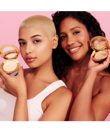 MCoBeauty Miracle Flawless Pressed Powder - Natural Medium Oil-Control Vegan & Cruelty-Free | Hydrating Rose & Sweet Almond Oil - Buy Online on GoSupps.com