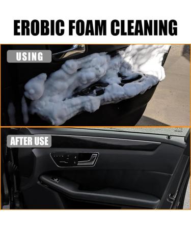 Homebbc Foam Cleaner Multi-purpose Foam Cleaner Foam Cleaner for Car Foam Cleaner All Purpose Car Interior Foam Cleaner Powerful Stain Removal Kit (4pcs) - Buy Online on GoSupps.com