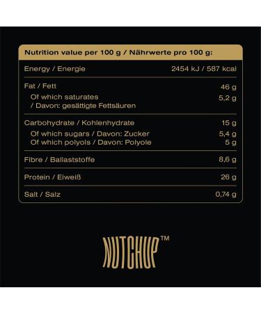 Nutchup Peanut Butter Squeeze Bottle - Creamy Nut Topping for Pancakes Waffles Ice Cream & Pizza | 435g Salty Caramel Delicacy - Buy Online on GoSupps.com