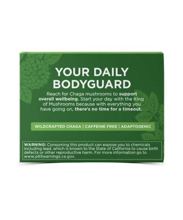 Four Sigmatic Chaga Mushroom Elixir Mix - 20 Packets (0.1 oz Each) | Superfood Drink - Buy Online on GoSupps.com