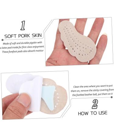 Didiseaon Anti-Slip Stickers for High Heels - 5 Pairs Metatarsal Foot Pads & Neuroma Relief for Women - Perfect for Dressy Shoes & Kitten Heels - Buy Online on GoSupps.com