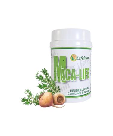 Maca-Life Dietary Supplement Maca Root Capsules Herbal Formula 60 Capsules