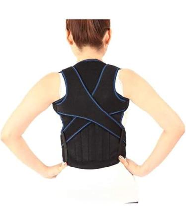 Orthopedic Vest Posture Correct Belt For Health Care Adjustable Posture Corrector Corset Back Support Brace Band Belt Blue XL Blue XL - Buy Online on GoSupps.com