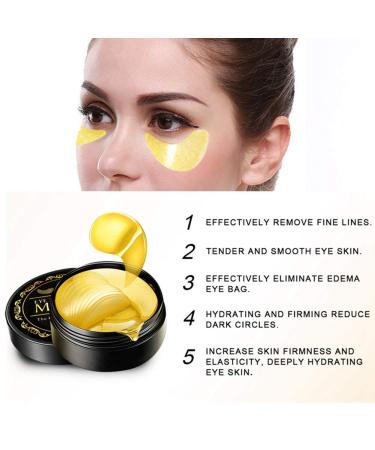 60 Parts Gold Eye Mask - Moisturizing Anti-Wrinkle Eye Care for Dark Circles | International Shipping - Buy Online on GoSupps.com