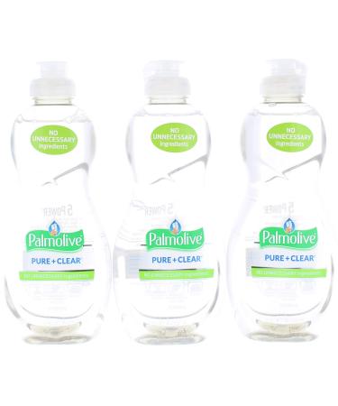 3 Pk. Ultra Palmolive Pure Clear Ultra Concentrated Dish Liquid 10 Fl. Oz (30 Fl Oz Total)