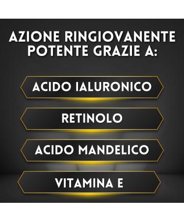  LABS 4 ReBorn Exfoliating Night Cream 30ml | Anti-aging treatment | Reduces wrinkles and signs of aging | with ferulic acid retinol and mandelic acid | 100% made in Italy. - Buy Online on GoSupps.com