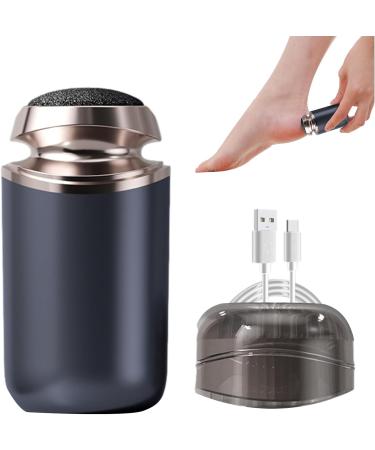 Buerfu Electric Foot Callus Remover | Removable Small Foot Scrubber - Feet Pedicure Tools Rechargeable Fully Automatic Foot Callus Remover Tool for Powerful Exfoliation Blue - Buy Online on GoSupps.com