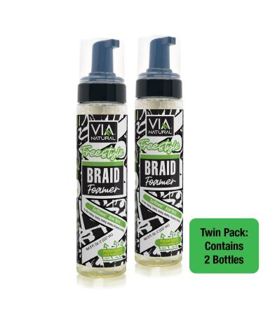 VIA Freestyle Braid Foamer - pack of 2 Foamer Styling Mousse (2-Pack) - Buy Online on GoSupps.com