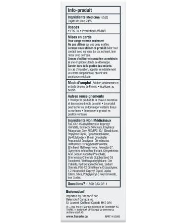 Eucerin Sun Tinted Mineral Face Sunscreen Lotion SPF 35 | Blendable Tinted Mineral Sunscreen for all skin tones with Zinc Oxide and 5 Antioxidants | Daily Sunscreen | 50 mL pump - Buy Online on GoSupps.com