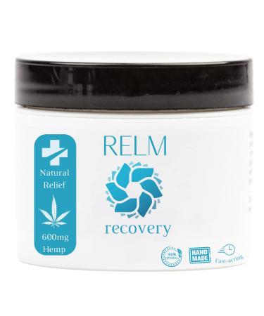 Arnica Hemp Cream  Relm RECOVERY All Natural Hemp Oil Lotion - Apply to Lower Back Knee Joints and Muscles with Arnica Extract - 2 oz Body Butter