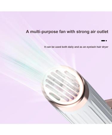 demaxiyad Heated Eyelash Curler | Rechargeable Eyelash Styling Electric Heat Curler Long-Lasting Women Eye Lash Curling Heater for Daily Commutes & Dates With Fan - Buy Online on GoSupps.com