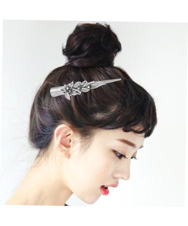 girls hair accessories hair clips unique clips for hair creative hairpins hairpin for women large barrette hair accessories for women large hair clip Cymbidium crystal Miss vintage - Buy Online on GoSupps.com