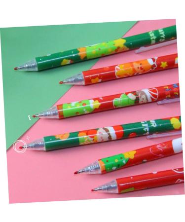 Lurrose Promotional Products 20pcs Xmas Stationery Christmas Taking Plastic Random Writing Prize Style Portable Pens Themed - Buy Online on GoSupps.com