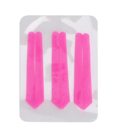 Buy Silicone Eyelash Tape Kit - Soft & Reusable 6 Packs for Perming Curls (Rose Red) - Flexible Cosmetic Solution for Stunning Lifts - Buy Online on GoSupps.com