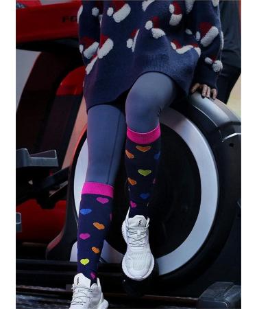 Jilibaba Compression Socks for Women & Men - Unisex Knee High Running & Fitness Socks for Travel - Buy Online on GoSupps.com