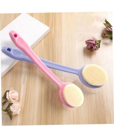 FOMIYES Handle Bath Brush Loofah Cleaning Scrubber - 38x9.5cm - Buy Online on GoSupps.com