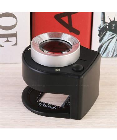 Magnifying Glass Hd Desktop Magnifying Glass with Led Light and Purple Light 30X Optical High-Definition Glass Double Lens with Scale-Free Hands-Free Magnifying Glass Study and Appreciation Star of - Buy Online on GoSupps.com