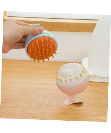 Beavorty 10 STK Shampoo Massage Brush | Silicone Scalp Peeling & Massage Device for Hotels - Compact & Durable - Buy Online on GoSupps.com