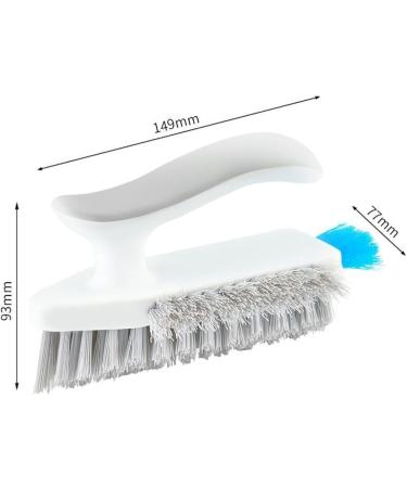 Gap Brush Floor Brush Scraping Brush Bathroom Floor Brush Bathroom Corner Gap Toilet Cleaning Brush White Gray - Buy Online on GoSupps.com