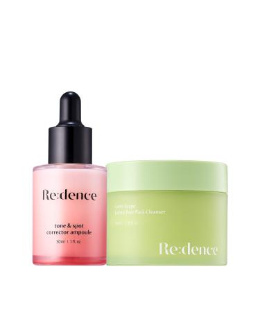 Redence Best Skincare Duo : 605 395ppm Vitamin C serum & 3-IN-1 Multifunctional Face Cleanser