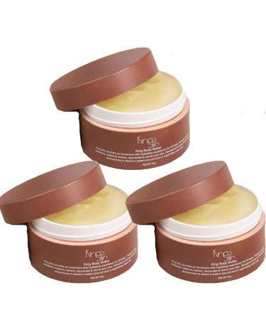 Crowned Skin King Organic Cologned Body Butter Crowned Skin Body Butter for Men Kings Skin Body Butter for Men Crowned Skin King Organic Cologne Body Butter - Warm Scent(3pc)