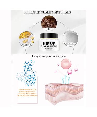 AICHUN BEAUTY Hip Up Firming Cream | Non-Irritating Lifting & Shaping | 3 Days Effective Growth | 100ml (3.4oz) - International Shipping Available - Buy Online on GoSupps.com