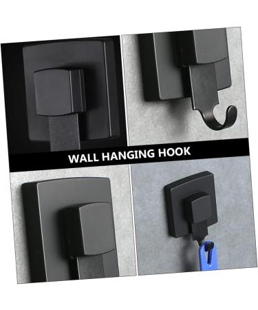 Alipis 3 Pcs No Trace Hook Heavy Duty Picture Hangers Hat Wall Hanger Suction Cup Hook Wall Mount Nail 9x6x5cmx3pcs Blackx3pcs - Buy Online on GoSupps.com