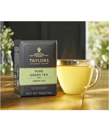  TAYLORS Taylors | Pure & Light Green Tea - 2 x 20 Tea Filters (60 Gr) | Pure Sencha Green Tea - Buy Online on GoSupps.com