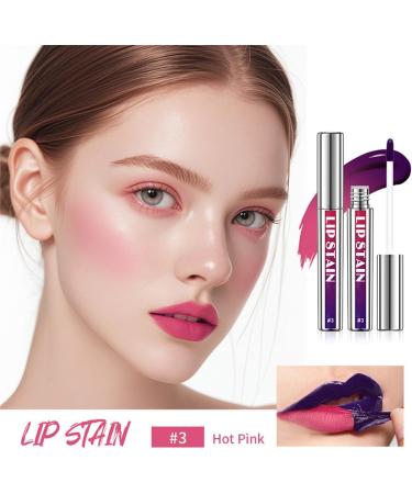 Baorder 3PCS Peel Off Lip Liner Stain Matte Peel Off Lip Gloss High Pigmented Long Lasting Lip Stain Peel Off Peel Off Lip Tint Stain Nonstick Liquid Lipstick Lip Stain Liner - Buy Online on GoSupps.com