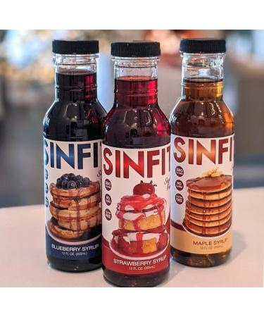 SinFit Sugar Free Syrup 355ml (Maple) - Buy Online on GoSupps.com